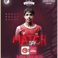 الأربعاء 29-10-2025م  ‏🟥▫️ أولى مباريات كرة القدم U17 ‏للموسم الرياضي 2025-2026م  ‏⁧‫#نادي_الشروق_بالجفر‬⁩ يواجه ⁧‫#نادي_النجوم‬⁩   ‏على ملعب نادي هجر الساعة 3.00 مساءً